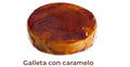 Galleta con caramelo