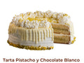 Tarta Pistacho y Chocolate Blanco